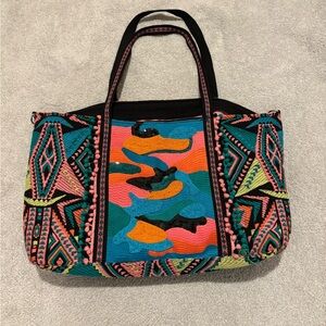 Colorful Geometric Tote Bag